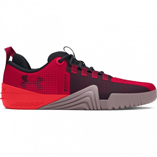 Męskie buty treningowe crossfit Under Armour UA TriBase Reign 6 - czerwone ze sklepu Sportstylestory.com w kategorii Buty sportowe męskie - zdjęcie 176044177