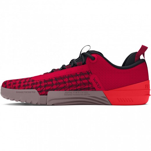 Buty sportowe męskie Under Armour reebok crossfit czerwone sznurowane