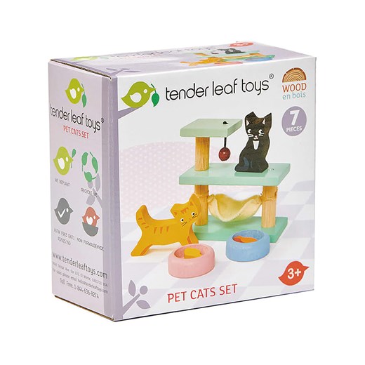 Tender Leaf Toys Koty z akcesoriami - 3+ Tender Leaf Toys onesize promocyjna cena Limango Polska