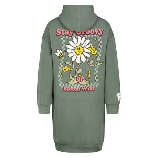 Sukienka SUBLEVEL mini luźna w serek casualowa 