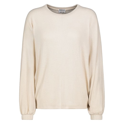 Fresh Made Sweter w kolorze beżowym ze sklepu Limango Polska w kategorii Swetry damskie - zdjęcie 176047569