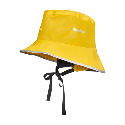 Playshoes Kapelusz przeciwdeszczowy w kolorze żółtym ze sklepu Limango Polska w kategorii Czapki dziecięce - zdjęcie 176049717