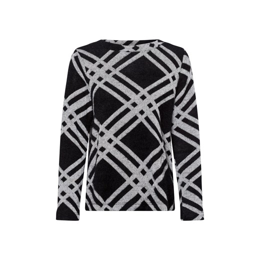 Street One Sweter damski w paski Kobiety czarny wzorzysty ze sklepu vangraaf w kategorii Bluzki damskie - zdjęcie 176049997