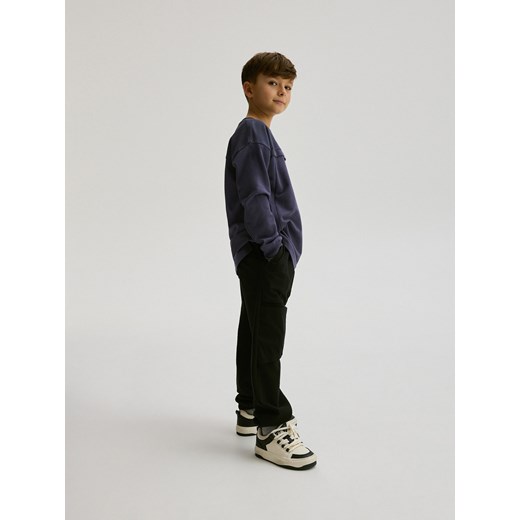 Reserved - Spodnie jogger - czarny ze sklepu Reserved w kategorii Spodnie chłopięce - zdjęcie 176059275