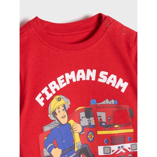Sinsay - Koszulka Strażak Sam - czerwony Sinsay 104 Sinsay