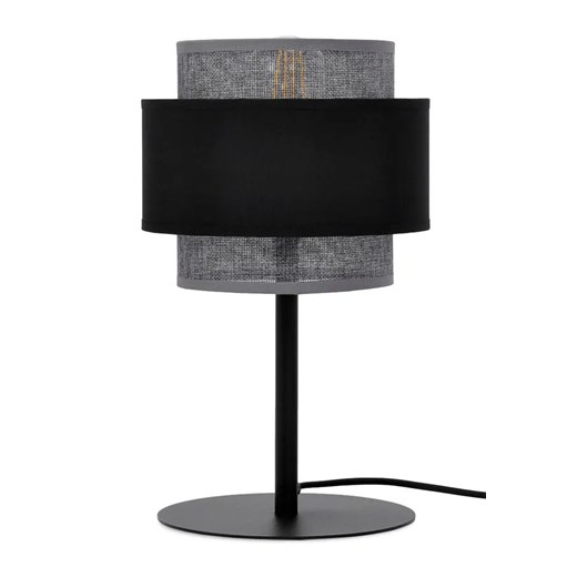Lampka nocna stołowa z podwójnym abażurem - 10X A709 W4-H44 ze sklepu Edinos.pl w kategorii Lampy stołowe - zdjęcie 176066228
