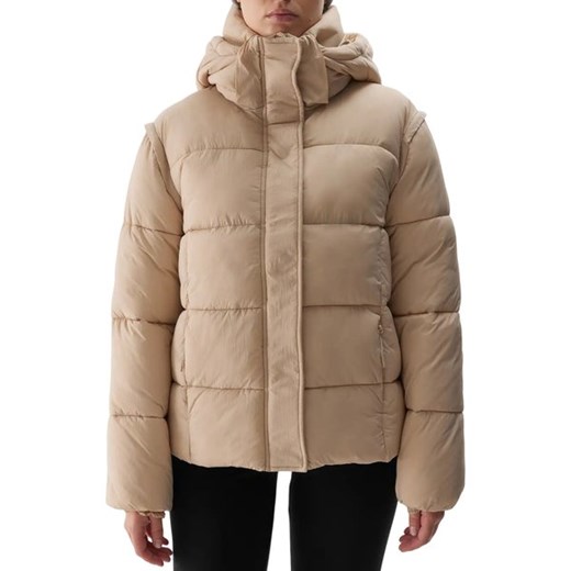 Kurtka puchowa damska z odpinanymi rękawami TDJAF470 2w1 4F ze sklepu SPORT-SHOP.pl w kategorii Kurtki damskie - zdjęcie 176066885