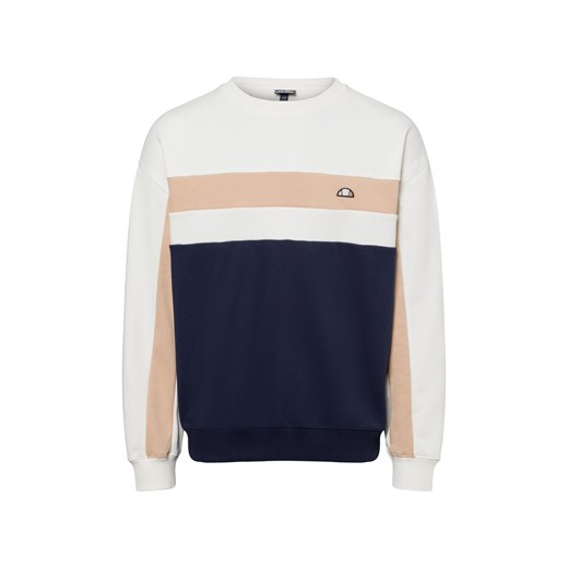 ellesse Bluza męska - Andora Mężczyźni écru w paski ze sklepu vangraaf w kategorii Bluzy męskie - zdjęcie 176073926