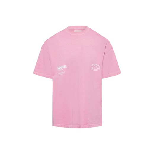 Another Cotton Lab Koszulka unisex - Summer Oversized T-S Mężczyźni,Kobiety Bawełna różowy nadruk ze sklepu vangraaf w kategorii T-shirty męskie - zdjęcie 176073955