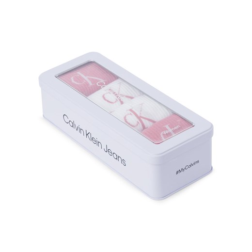Skarpetki damskie Calvin Klein w abstrakcyjnym wzorze