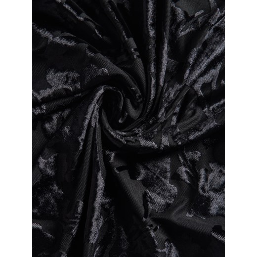 Reserved - Longsleeve regular ze worem - czarny Reserved S Reserved