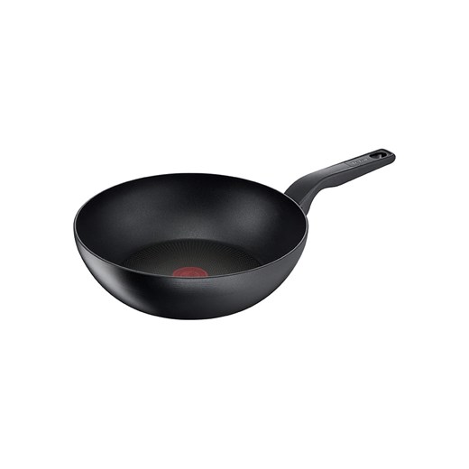 Tefal Patelnia wok &quot;Hard Titanium Pro&quot; w kolorze czarnym - Ø 28 cm ze sklepu Limango Polska w kategorii Garnki - zdjęcie 176083558
