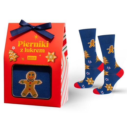 Skarpetki męskie SOXO Pierniczki 40–45 Sklep SOXO