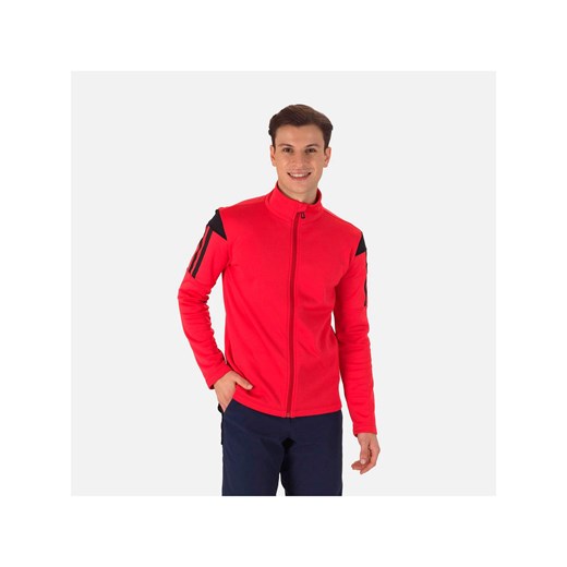 Bluza narciarska męska Rossignol AERIAL Fz czerwona Rossignol 48 XL Decathlon