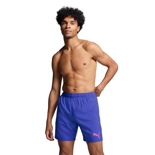 Szorty kąpielowe męskie Puma , Mid Shorts, Benjamin Blue Puma 48 XL Decathlon