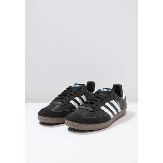 adidas Originals SAMBA Tenisówki i Trampki black/white zalando okrągłe
