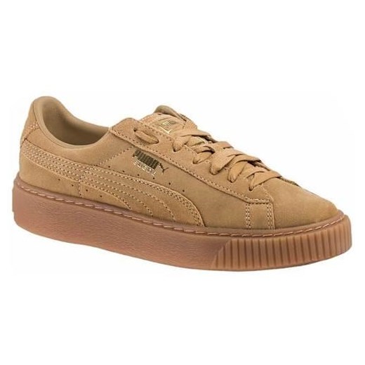 Buty do chodzenia damskie Puma Suede Platform ze sklepu Decathlon w kategorii Buty damskie - zdjęcie 176117575