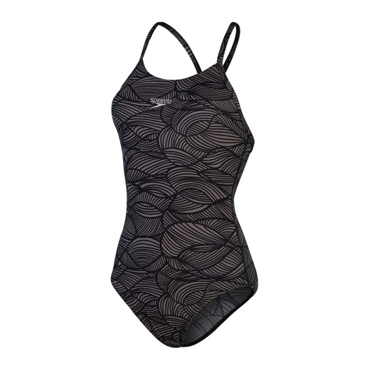 Strój kąpielowy damski Speedo Allover Fixxbk Speedo 32 3XS Decathlon