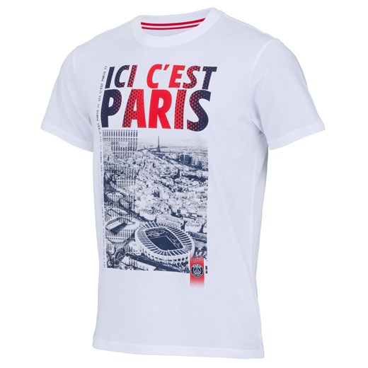 Koszulka męska PSG - ICI C'est Paris ze sklepu Decathlon w kategorii T-shirty męskie - zdjęcie 176135197