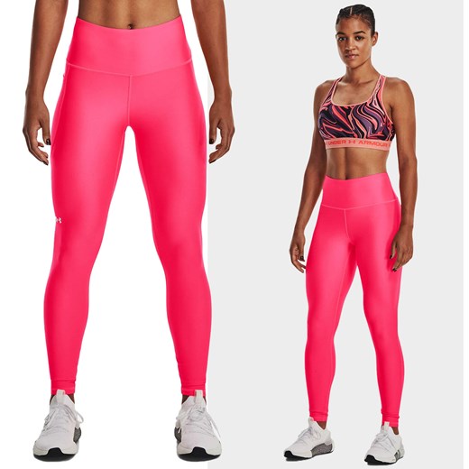 Legginsy treningowe damskie UNDER ARMOUR szybkoschnące termoaktywne Under Armour 48 XL Decathlon