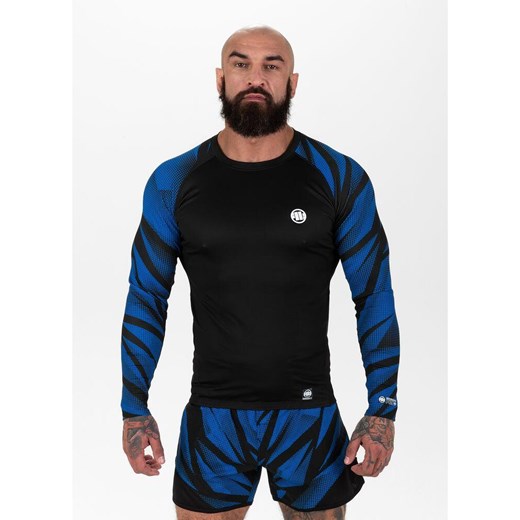 Longsleeve męski Pitbull Rashguard Performance Pro plus Belt Pitbull 40 M Decathlon
