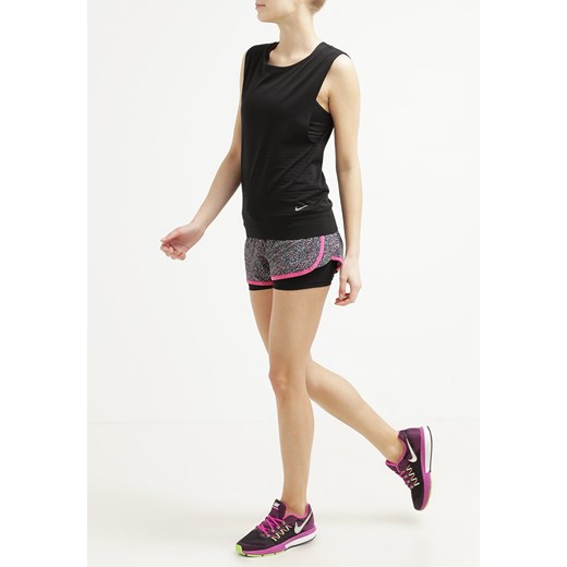 Nike Performance FULL FLEX Krótkie spodenki sportowe black/volt/pink power/black zalando  krótkie