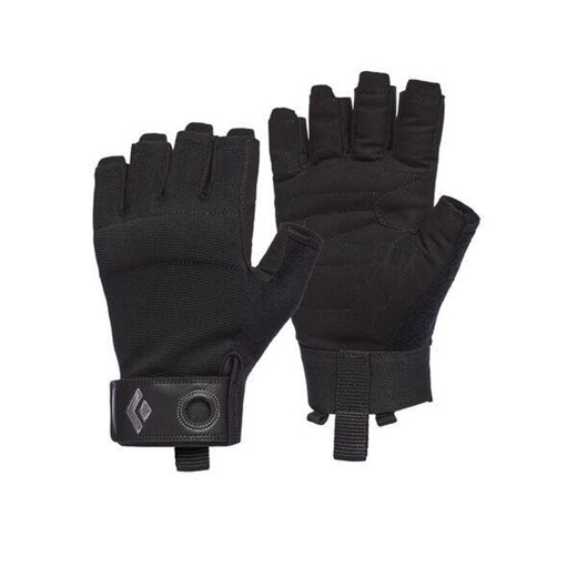 BLACK DIAMOND Rękawiczki męskie CRAG HALF-FINGER GLOVES-XL-Czarny Black Diamond 48 XL Decathlon
