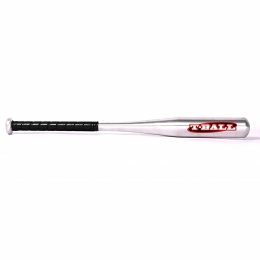 Aluminiowy kij bejsbolowy, 25, metaliczny szary T-BALL 25" Barnett 25 Decathlon