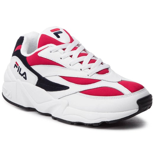 Buty do biegania męskie Fila V94M Low białe ze sklepu Decathlon w kategorii Buty sportowe męskie - zdjęcie 176189159