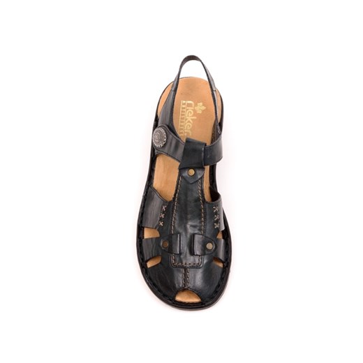 Sandały Rieker 60897-15 granatowy aligoo  skóra