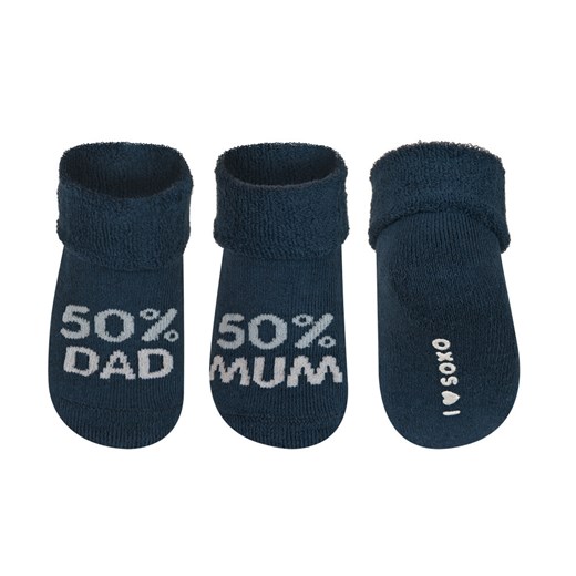 Skarpety niemowlęce SOXO 50% DAD 50% MUM sklep-soxo  bawełna