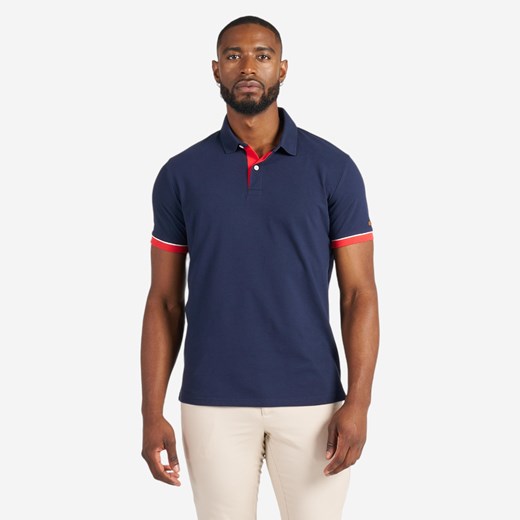 T-shirt męski Tribord bawełniany z krótkimi rękawami
