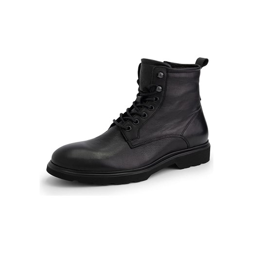 Buty zimowe męskie Denbroeck z tkaniny wiązane