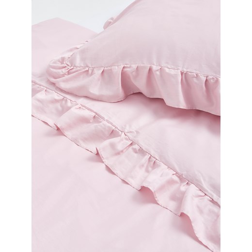 Sinsay - Komplet pościeli bawełnianej - różowy Sinsay One Size Sinsay
