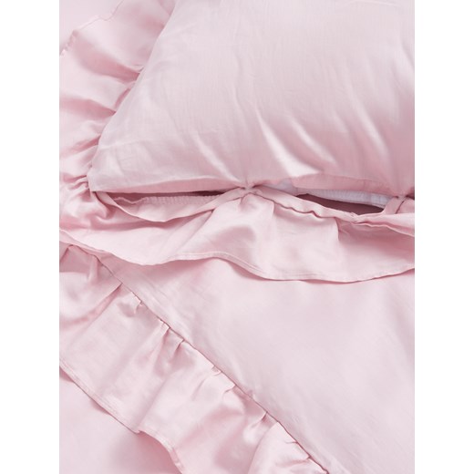 Sinsay - Komplet pościeli bawełnianej - różowy Sinsay One Size Sinsay