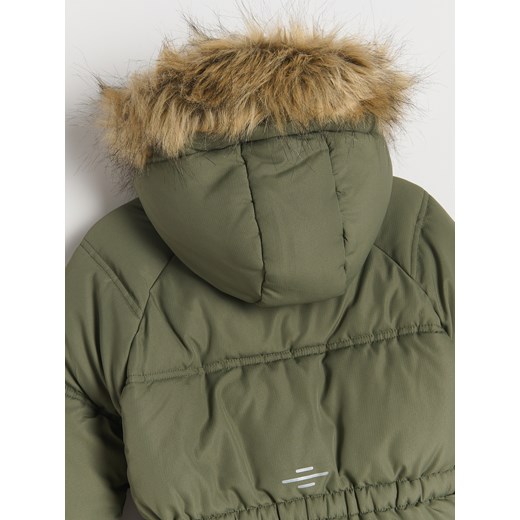 Reserved - Ocieplany kombinezon z rękawiczkami - oliwkowy Reserved 104 (3-4 lata) Reserved