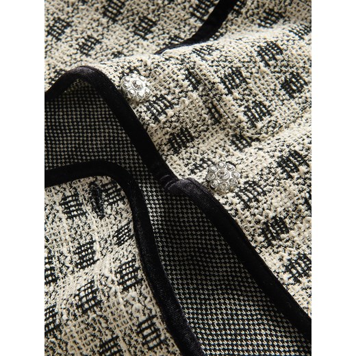 Reserved - Krótka tweedowa marynarka - wielobarwny Reserved 152 (11 lat) Reserved