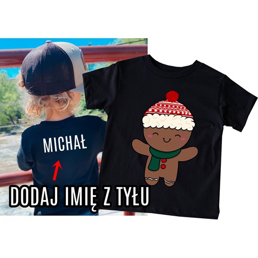 Koszulka dla chłopaków z imieniem - na święta ! ze sklepu Time For Fashion w kategorii Bluzki dziewczęce - zdjęcie 176238316