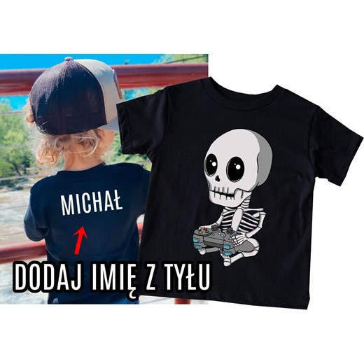 Koszulka dla chłopaków z imieniem - na święta ! dla gracza! ze sklepu Time For Fashion w kategorii Bluzki dziewczęce - zdjęcie 176238318