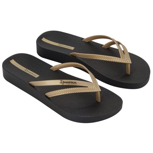 Japonki Ipanema Bossa Soft V Fem 82840-AQ444 złoty ze sklepu ButyModne.pl w kategorii Klapki damskie - zdjęcie 176241398