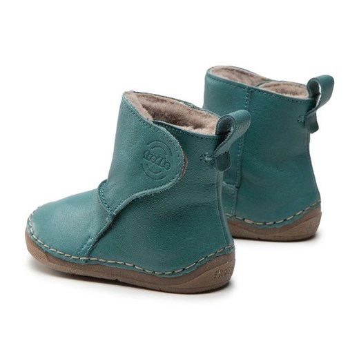 Froddo buty zimowe dziecięce jesienne zielone kozaki