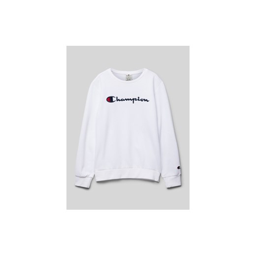 Bluza z wyhaftowanym logo ze sklepu Peek&Cloppenburg  w kategorii Bluzy chłopięce - zdjęcie 176242786