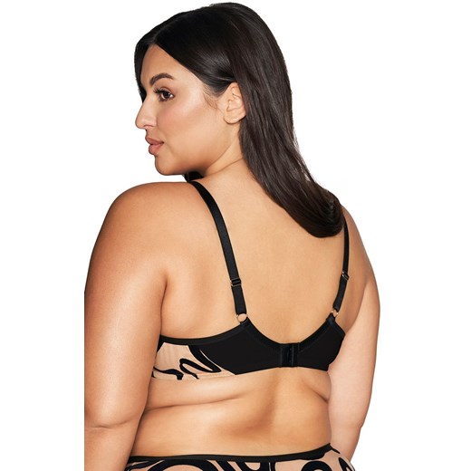 Biustonosz Ave lingerie wielokolorowy tiulowy 