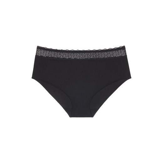 Triumph figi damskie z wysokim stanem czarne Feel of Modal 10214399, Kolor czarny, Rozmiar L, Triumph ze sklepu Primodo w kategorii Majtki damskie - zdjęcie 176245155