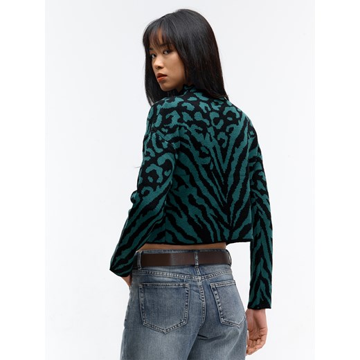 Sweter damski Gate z okrągłym dekoltem 