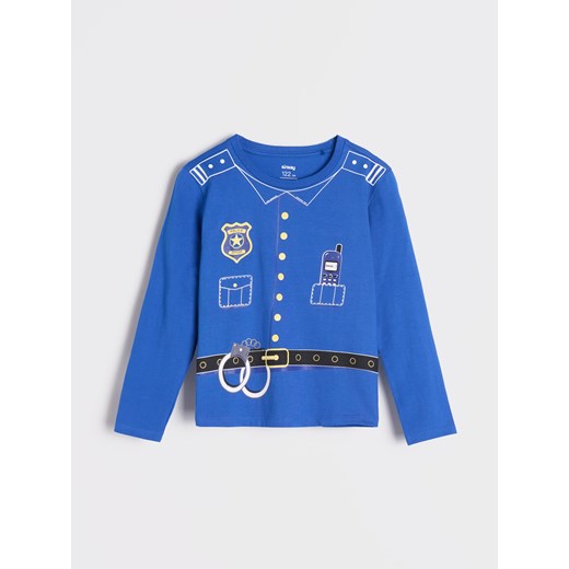 Sinsay - Piżama dwuczęściowa - granatowy Sinsay 140 Sinsay