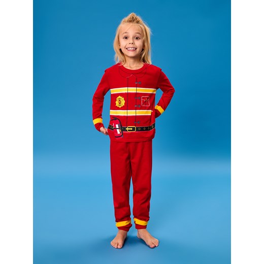 Piżama dziecięce Sinsay czerwona 