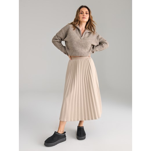 Sinsay - Sweter - brązowy Sinsay L Sinsay
