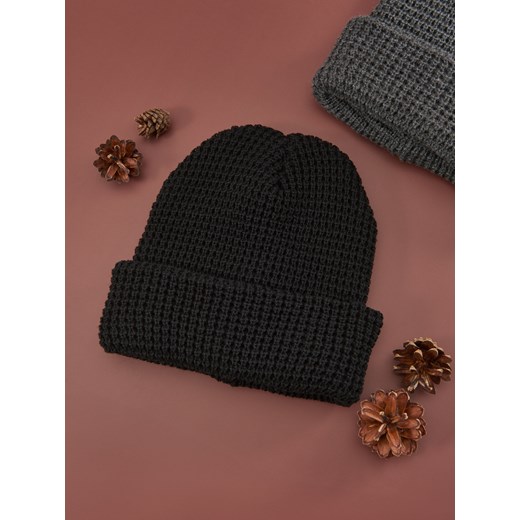 Sinsay - Czapka - czarny Sinsay One Size Sinsay