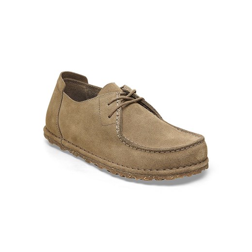 Birkenstock Skórzane trzewiki &quot;Utti&quot; w kolorze beżowym ze sklepu Limango Polska w kategorii Półbuty damskie - zdjęcie 176251115